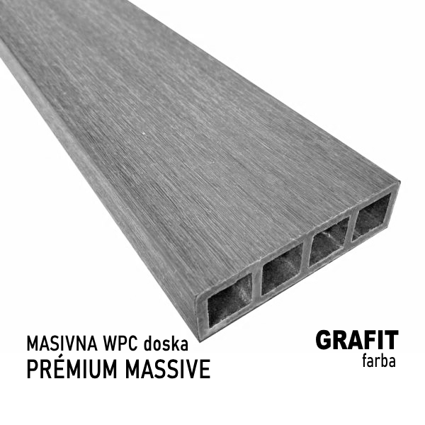 PRÉMIUM Massive - GRAFIT tmavo šedá